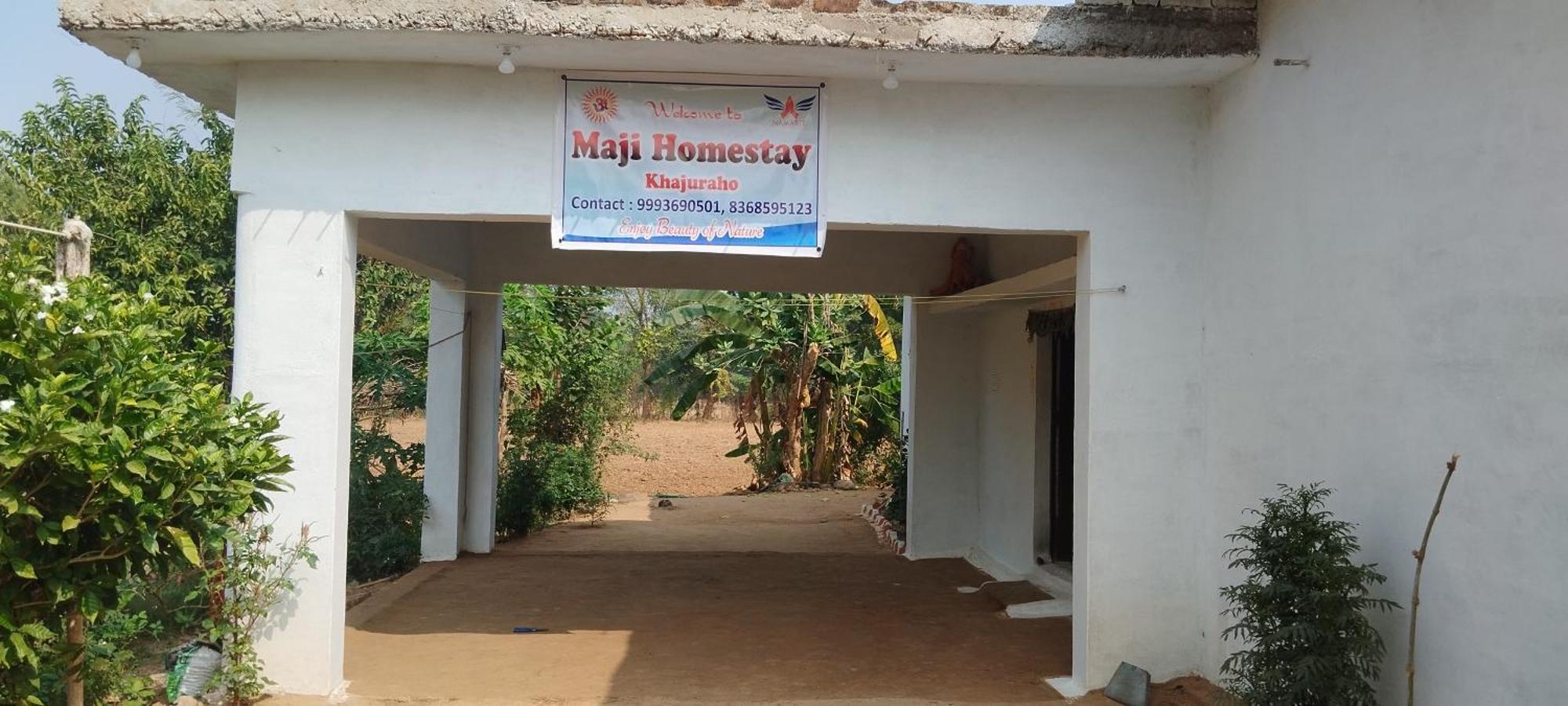 Maji Homestay Khajurāho المظهر الخارجي الصورة