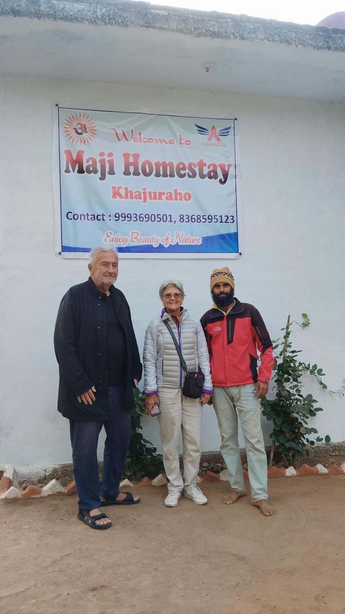 Maji Homestay Khajurāho المظهر الخارجي الصورة