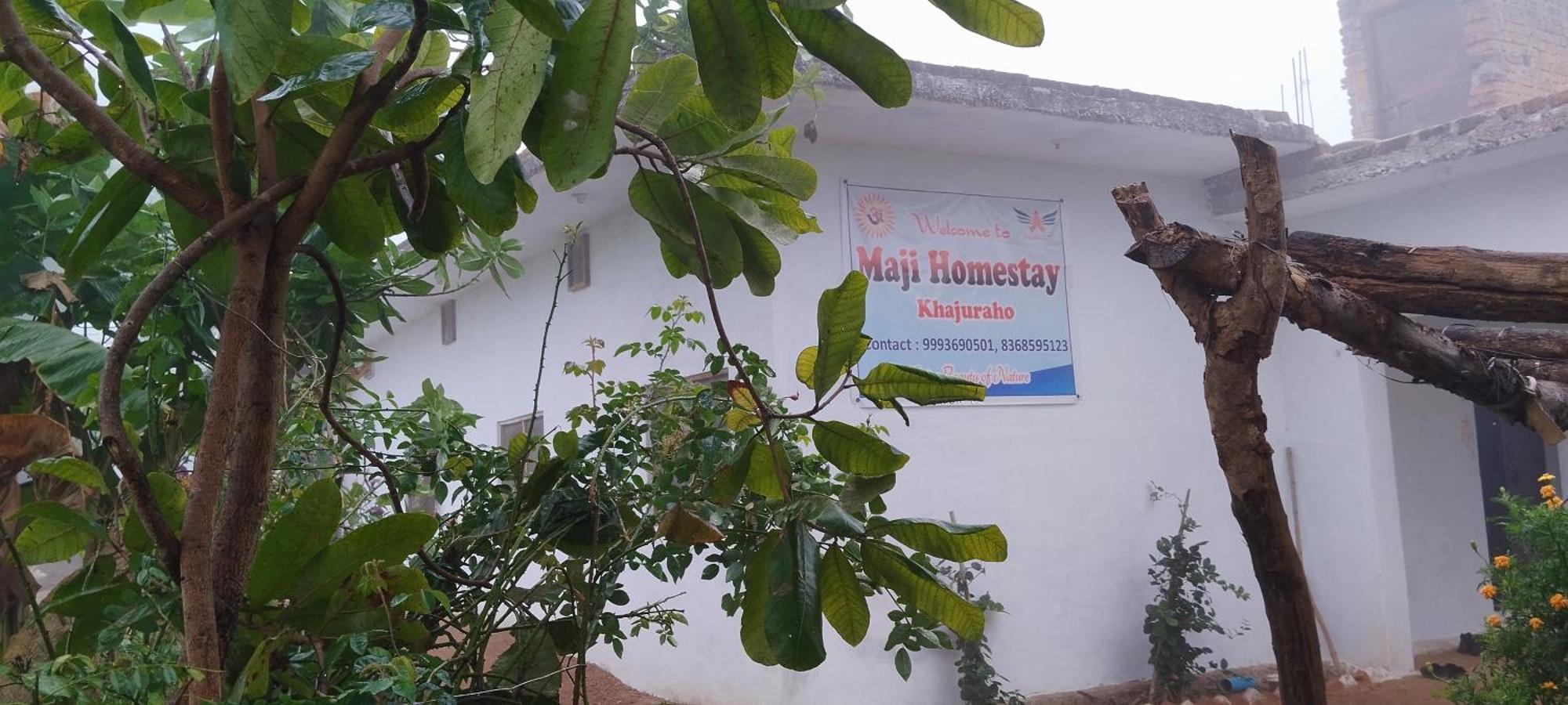 Maji Homestay Khajurāho المظهر الخارجي الصورة